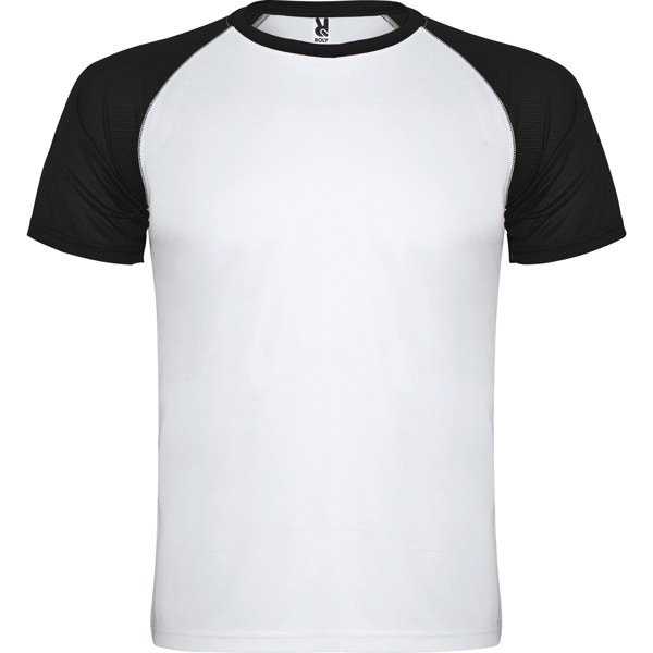 Camiseta Indianapolis, blanco/negro