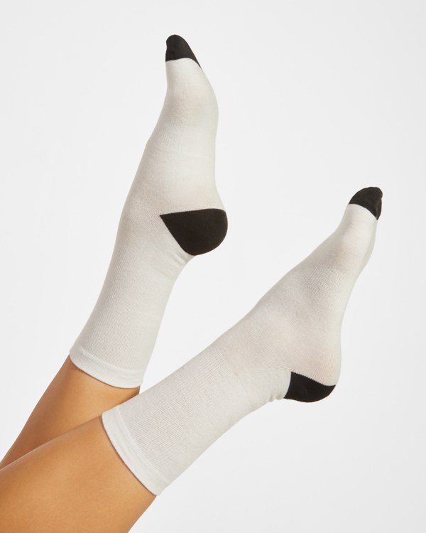 Calcetin Kalox, blanco