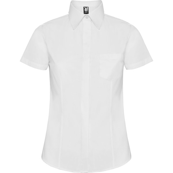 Camisa Laboral Manga Corta Sofia, blanco