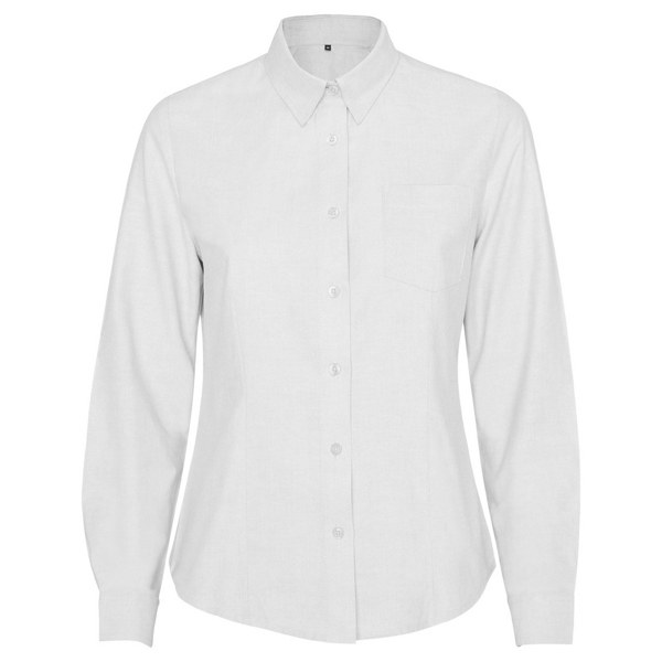 Camisa Oxford Woman, blanco