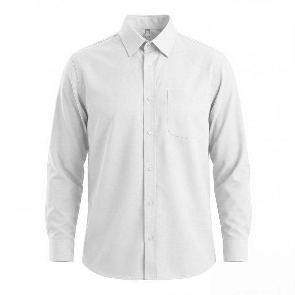 Camisa Aifos Manga Larga, blanco
