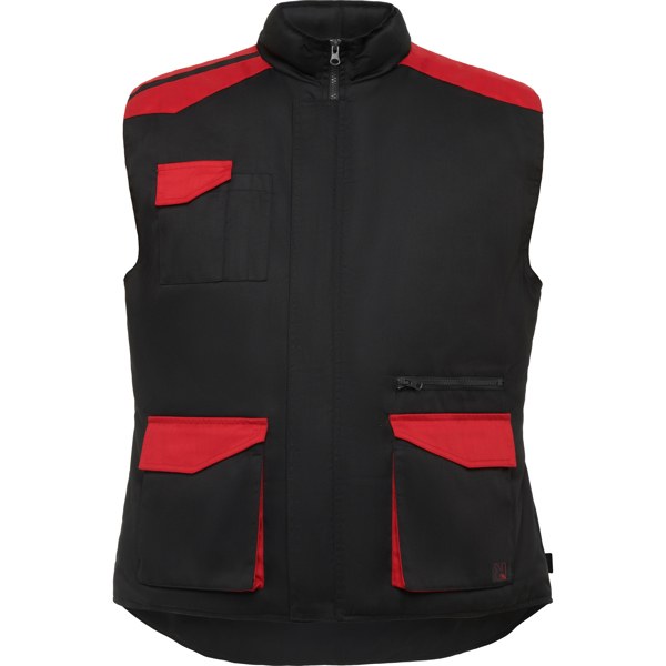 Chaqueta Armada, negro/rojo