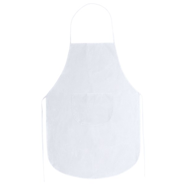 Delantal Keller, blanco
