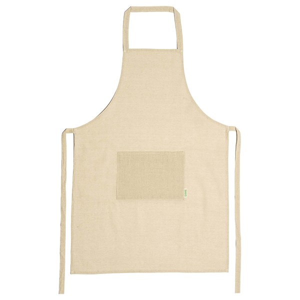 Delantal Oliver Natural, crudo