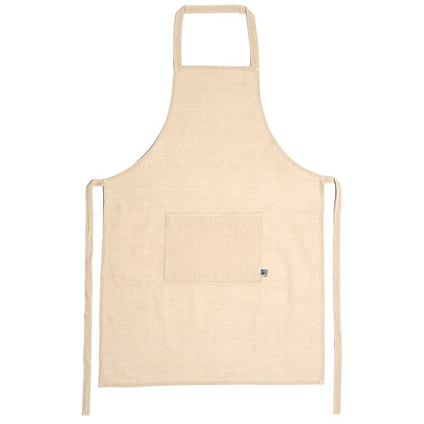 Delantal Taber Natural, crudo
