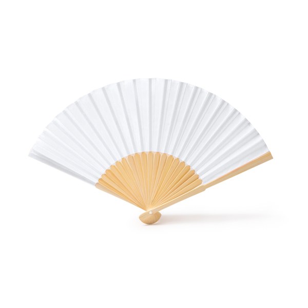 Abanico Lidia, blanco