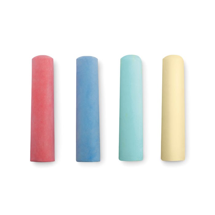 4 tizas de colores, beig