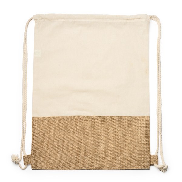 Mochila Algodón/Yute Wilkes, crudo