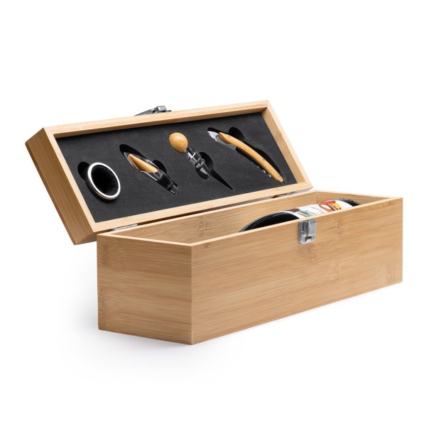 Estuche Set Vino Bordel Natural