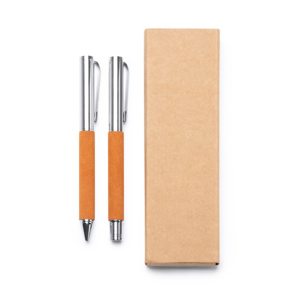 Set Roller/Boligrafo Tombol Natural, crudo