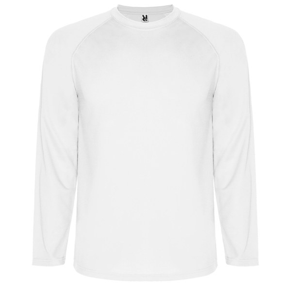 Camiseta Montecarlo Manga Larga, blanco