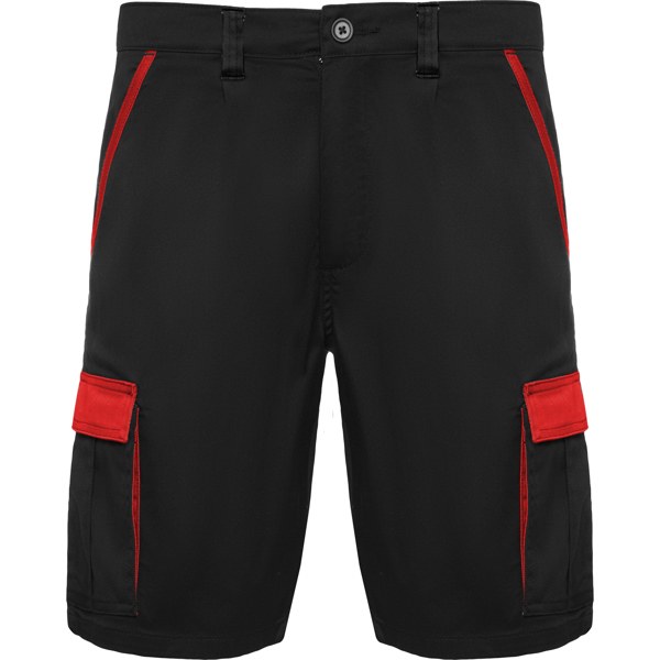 Bermuda Tahoe, negro/rojo