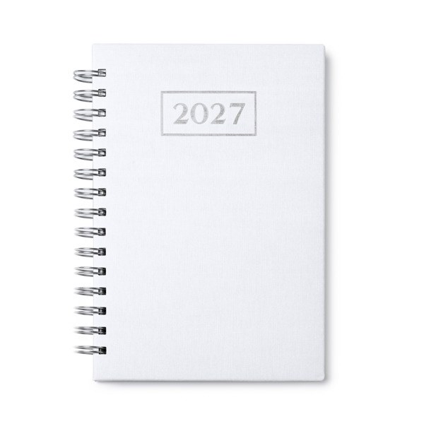 Agenda Anillas Hera, blanco