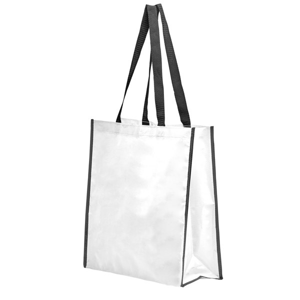 Bolsa Laminada Brillante Coast, blanco