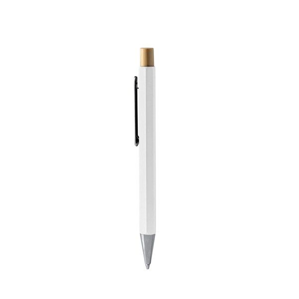 Bolígrafo Salom, blanco