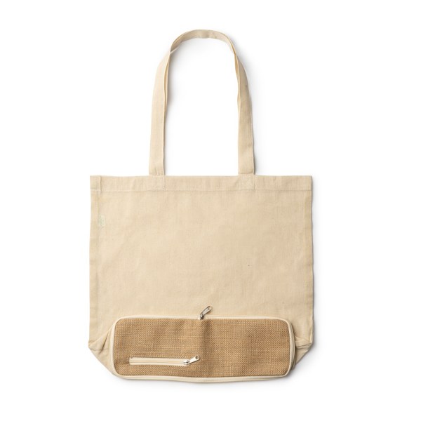 Bolsa Plegable Raku Natural, crudo