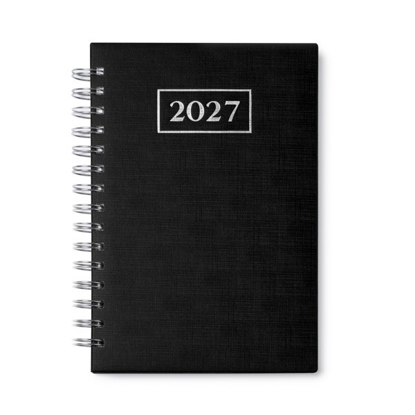 Agenda Anillas Hera, negro